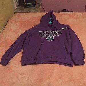 Cool Purple Oxford Sweatshirt